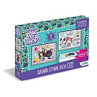 Пазл 2 в 1 Littlest Pet Shop Лучшие друзья 2x54 элемента