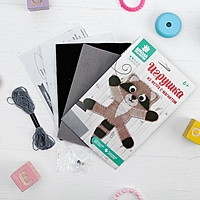 Игрушка из фетра с магнитами, набор для создания "Енот"