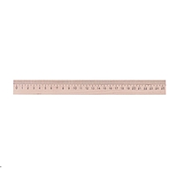 Линейка деревянная 25 см