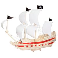 Сборная деревянная модель Пиратский корабль