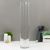 Ваза "Армандс-4" цилиндр 10х50 см (толщина стекла 4мм)