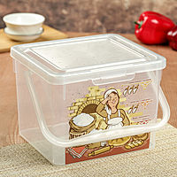 Контейнер для муки с декором 5,3 л