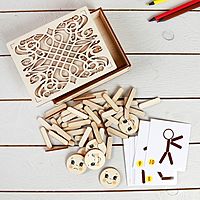 Мозаика из палочек «Человечки»