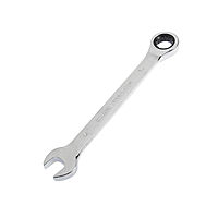 Ключ комбинированный трещоточный TUNDRA, CrV, полированный, 72 зуба, 15 мм