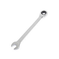 Ключ комбинированный трещоточный TUNDRA, CrV, полированный, 72 зуба, 11 мм