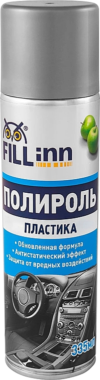 Полироль пластика Fill Inn яблоко аэрозоль 335 мл FL010