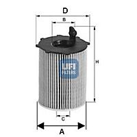 Фильтр масляный UFI 25.068.00