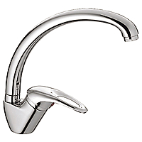 Смеситель для кухни Haiba HB4103 хром