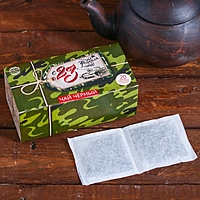 Чай черный 20 пакетиков без ярлыка "С 23 февраля"