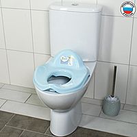 Накладка детская на унитаз GUARDIAN, цвет голубой пастельный