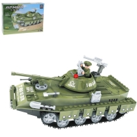 Конструктор Армия "Танк", 213 деталей