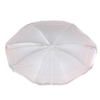 Зонт пляжный "Модерн" с серебряным покрытием, d=150 cм, h=170 см, МИКС