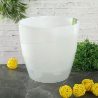 Кашпо 2 л "Грация", прозрачное