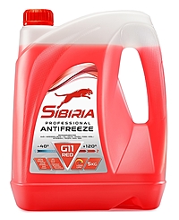 Антифриз Sibiria -40 Red G11 5 кг красный
