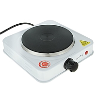 Плитка электрическая LuazON LHP-002, чугун, 1000 Вт, провод 65 см, d = 15 см