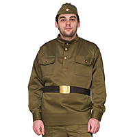 Гимнастёрка военная мужская, р-р 50-52