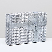 Коробка подарочная "Россыпь блёсток" 11 х 8 х 3 см