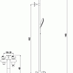 Душевая система Lemark Melange LM4960CW хром