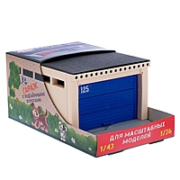 Гараж с подъемными воротами С-192-Ф  МИКС