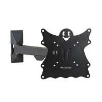 Кронштейн Kromax CASPER-203, для ТВ, наклонно-поворотный, 20"-43", 57-307 мм от стены,черный