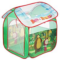 Игровая палатка Маша и Медведь в сумке