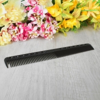 Расчёска антистатическая комбинированная, цвет чёрный