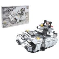 Конструктор Армия "Супертанк", 301 деталь