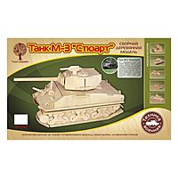 Сборная деревянная модель Танк М-3 Стюарт