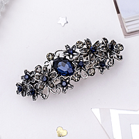 Автомат для волос "Синий туман" 9 см цветочки