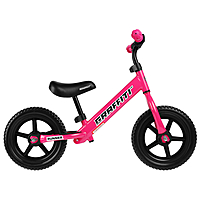 Беговел 12" GRAFFITI Runner 2019, цвет розовый