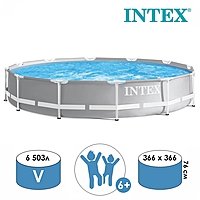 Бассейн каркасный Prism Frame 366х76см 26710 от 6 лет INTEX