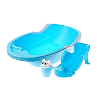 Набор для купания детский, цвет голубой