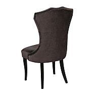 Стул «Палерма», ткань велюр, опоры венге, молдинг бронза, цвет шоколад