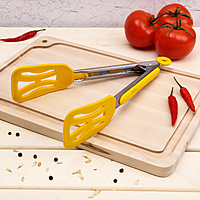 Щипцы "Лопатка" 25х5х3,5 см цвета МИКС