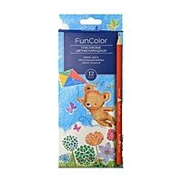 Карандаши 12 цветов BrunoVisconti. FunColor, пластиковые, микс