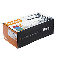 Смеситель для ванны Haiba HB2201, длинный излив, переключатель в корпусе, хром