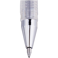 Ручка гелевая Metallic Crown HJR-500GSM, чернила серебро, узел 0.7 мм