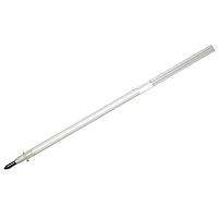 Стержень гелевый 138 мм Crown Hi-Jell Pastel HJR-200P, белый, узел 0.8 мм