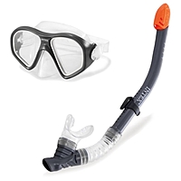 Набор для плавания REEF RIDER, маска, трубка, от 14 лет, 55648 INTEX