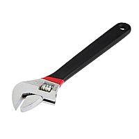 Ключ разводной TUNDRA, обрезиненная рукоятка, 300 мм