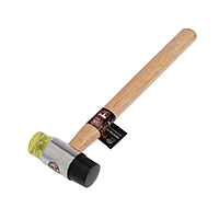 Молоток рихтовочный TUNDRA, бойки 35 мм, деревянная рукоятка