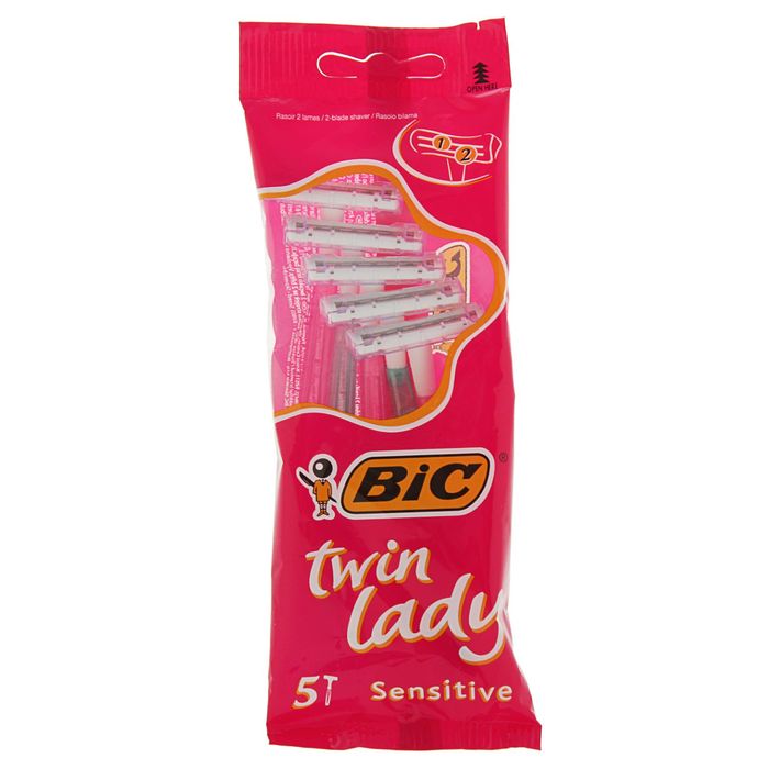 Станки для бритья bic twin lady