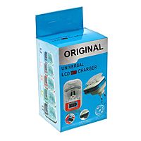 Сетевое зарядное устройство UC-21, дисплей, универсальное для съемных батарей