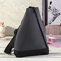 4956 П-600/Д Рюкзак детский, 24*5*33, отд на молнии, черный/серый