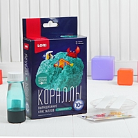 Выращивание кристаллов.Кораллы "Изумрудный коралл"