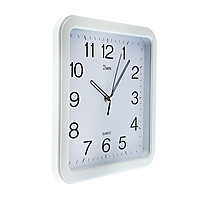 Часы настенные квадратные "Белая классика", 30х30 см микс