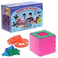 Конструктор ТИКО "Геометрия" - 155 деталей, 6 колес Геометрия