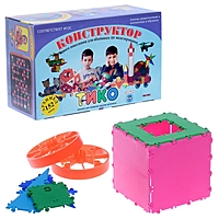 Конструктор ТИКО "Архимед" - 152 детали, 6 колес