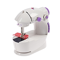 Швейная машинка LuazOn LSH-03, 2 скорости, подсветка, педаль, белая