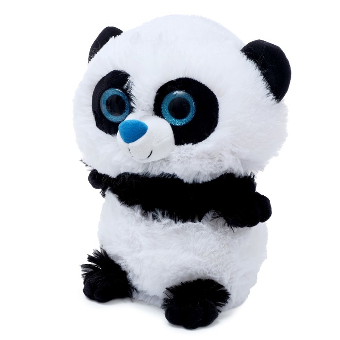 Глазастик тургенева. Мягкая игрушка СМОЛТОЙС Панда Глазастик 29 см. Глазастик красная Панда игрушка. Игрушка синяя Панда.